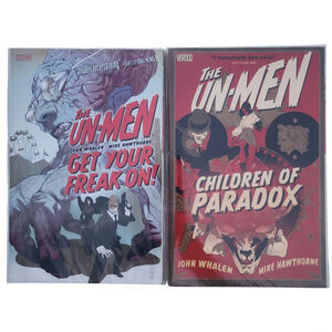 The Un-Men Vertigo - 2 TPB Graphic Novels Get Your Freak On Children of Paradox